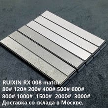 6pcs 80-3000# Diamond whetstone bar match Ruixin pro RX008 Edge Pro knife sharpener High quality 2024 - buy cheap