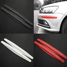 1 Pair Car Bumper Protector Corner Guard Anti-Scratch Strips Sticker Protection Body Protector Moldings Valance Chin Car Styling 2024 - buy cheap