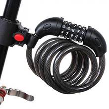Bike Code Lock steel Wire Anti-shear Bicycle Lock Five with Bracket Bike Accessories 2024 - buy cheap