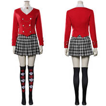 Disfraz Musical brezo Chandler, uniforme, falda, para Halloween, Carnaval 2024 - compra barato