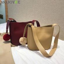 2019 New Designer Women Handbags PU Leather Bucket Shoulder Bags Female Fashion Larger Capacity Crossbody Messenger Bags Girls 2024 - buy cheap