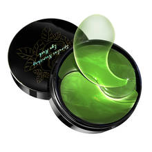 La milee cuidado com a pele dos olhos 60 peças, verde, spirulina, gel olho, colágeno, cristal, círculo escuro, anti-rugas, mas para os olhos 2024 - compre barato