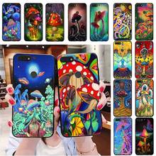 Weird Trippy Mushroom Psychedelic Art Phone Case For Huawei Honor 7A 8X 9 10 20lite 10i 20i 7C 8C 5A 8A 9X pro Mate 20 lite 2024 - buy cheap