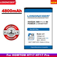 LOSONCOER Large Capacity 4800mAh Back-up Battery For HOMTOM HT17 / HOMTOM HT17 Pro Battery Smartphone 2024 - buy cheap