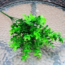 1 Piece Simulation Green Plants Eucalyptus Leaf Branch Artificial Fake Flower Wedding Shooting Prop Home Decoration Garland 2024 - buy cheap