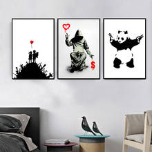 Banksy Street Graffiti Collage Monkey Posters And Prints Oil Canvas Painting Wall Art Picture For Bedroom Nordic Home Decoration 2024 - buy cheap