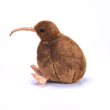 3D Real Life Kiwi Bird New Zealand Plush Stuffed Soft Animal Doll for New year Gift Girl Kids Toy Home Sofa Christmas Cute Prets 2024 - buy cheap