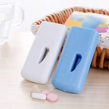 Mini Useful Portable Storage Box Pill Tablet Pill Cutter Divider 1PCS Medicine Pill Holder Tablet Cutter Splitter Pill Case 2024 - buy cheap