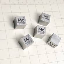 Molybdenum Mo Periodic Table Cube 99.95% Pure Length 10mm Weight 10.5g 2024 - buy cheap