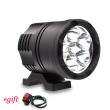 2020 Motorcycle Headlight Auxiliary Lamp 60W LED Moto Spotlight Fog Light For honda cb190r cb1000r monkey yamaha tmax 500 530 2024 - buy cheap