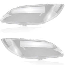 Capa de farol dianteiro para mazda 3 2006 a 2012, lâmpada à prova d'água com lentes transparentes, cobertura de farol 2024 - compre barato