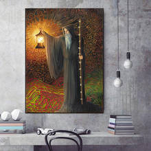 Hermit Tarot Posters and Prints Jesus Christ Canvas Painting Wall Art Picture for Living Room Home Decor Gift 2024 - buy cheap