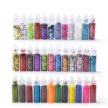 12 Bottles Per Set Colors Nail Glitter Powder Ultra-thin Nail Sequin 3d Acrylic Flakes For DIY Nails Design Manicure Decorations 2024 - buy cheap