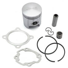 Motorcycle 47mm Piston Kit with Gasket Ring 10mm 12mm Pin For Scooter JOG 50cc 70cc 2 stroke engine yamaha minarelli 1pe40qmb 2024 - buy cheap