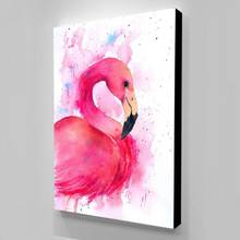 HD Prints Home Decor Flamingo Canvas Poster Graffiti Painting Wall Art Modular Watercolor Picture Animal Frame For Living Room 2024 - buy cheap