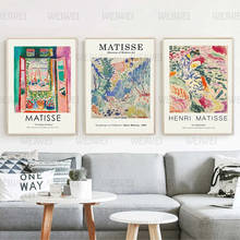 Carteles e impresiones Retro de Henri Matisse, paisaje abstracto, arte de pared, pintura Vintage en lienzo, imágenes para decoración del hogar y sala de estar 2024 - compra barato