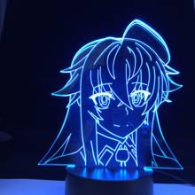 High School DxD Anime Led Light for Home Decoration Birthday Gift Manga 3D Night Lamp Rias Gremory High School DxD Dropshipping 2024 - buy cheap