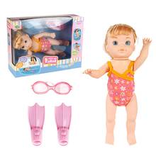 Electric Floating Swimming Doll Children'S Toys Swimming Toys Swimming Dolls Interesting Dolls Bathing Toys 2024 - buy cheap