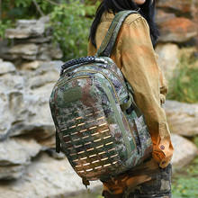 Модный камуфляжный рюкзак для мужчин, армейский военный тактический рюкзак, уличный вместительный дорожный рюкзак, походная Сумка для кемпинга 2021 2024 - купить недорого