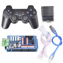 PS2 Joystick Remote Control+ Mega2560 Board+ 4 Channel Motor 9 Channel Servo Driver Board for Arduino DIY Mecanum Wheel Robot 2024 - buy cheap