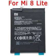 Batería 100% Original para Xiaomi Mi 8 Lite Mi8, BM3J, batería de iones de litio integrada, repuesto de reparación de piezas de repuesto 2024 - compra barato