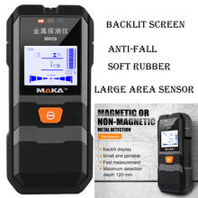 MAKA MK09 Digital Wall Metal Scanner Metal Detector Multifunction Professional Wall Detector Metal Cutter Machine Max Cutting 2024 - buy cheap