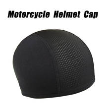 Casco capacete de moto capacete da motocicleta tampão interno legal max chapéu seco respirável boné corrida sob gorro boné da motocicleta acessórios 2024 - compre barato