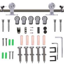 Gifsin Stainless Steel Sliding Barn Door Hardware Rollers T-Shaped  with Big Roller 2024 - buy cheap
