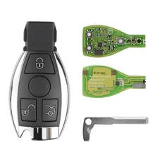 XHORSE Original VVDI BE Key pro Improved Version Perfectly withSmart Key Shell 3 Button for Mer-cedes Be-nz with logo Assembling 2024 - buy cheap