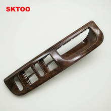 SKTOO mahogany Inside door handle handrails shake decorative cover For Vw passat B5 1GD 867 171 2024 - buy cheap