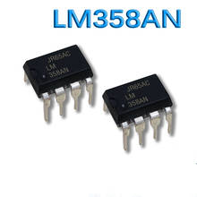Amplificador operacional bicolor lm358an dip-8 m358an dip8, novo, original em estoque 2024 - compre barato
