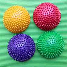 Bola de massagem hemisférica infantil, brinquedo de treinamento de equilíbrio sensorial para jardim de infância, 2 peças 2024 - compre barato