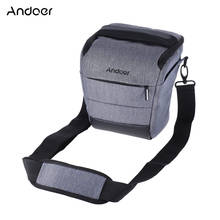 Дорожная сумка для камеры Andoer DSLR для Canon Nikon Sony Fujifilm Olympus SLR DSLR сумка через плечо 2024 - купить недорого