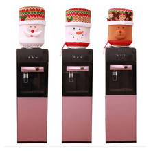 Water dispenser covers Drinking fountain machine Dust bottle protector Christmas Santa Claus Dustproof buket cloth protection 2024 - buy cheap