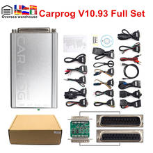 Top Rated Full Carprog V10.93 Auto Repair Tool Car Prog 10.93 Software Update Of V9.31 With 21 Adapters Obd2 Airbag Reset Tool 2024 - buy cheap