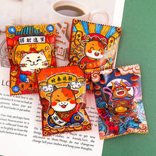 AQ красивый мультяшный пакет для печенья из коровьей кошки в китайском стиле, одноразовые пакеты для конфет 4 в 1 2024 - купить недорого