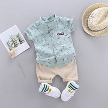 Summer Children's Clothes Sets Short Sleeve Shirt and Shorts Pants 2 Pieces Clothing Sets Children's Clothing  Boys Clothes 2024 - buy cheap