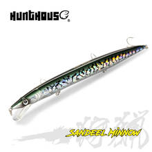 Hunthouse-señuelo flotante de fundición larga Sandeel jerkbaits savage gear, tienda oficial, 143mm, 173mm, 208mm 2024 - compra barato