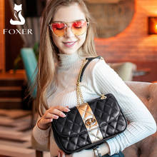 FOXER Original Fashion Cow Leather Lady Shoulder Bag Female Classic Small Crossbody Bag Woman Handbag Elegant Commute Purse Bag 2024 - buy cheap