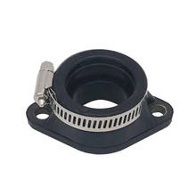 Rubber Intake Manifold Carb Flange Adapter for PWK 28 30mm Carburetor ATV UTV, Black 2024 - buy cheap