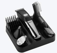 Máquina de cortar cabelo profissional multifuncional, 6 em 1, elétrica, aparador de barba 2024 - compre barato