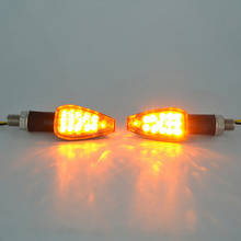 14LED Universal Motorcycle Flashing   Turn Signal Light Lamp Indicator Light Amber Blinker Light LED Flasher Relay 12V 2024 - buy cheap