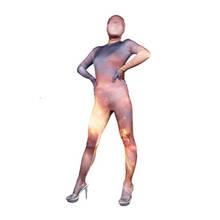 Body elástico de seda de leche a la moda, chaqueta de fuerza para Cosplay, medias de cinco dedos Zentai, medias de cuerpo completo 2024 - compra barato