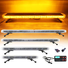 30" 38" 47" 51" 63" 72" 12V 24V LED Bar Car Strobe Light Bar Work Light Truck Beacon Warning Flash Lamp Roof Waterproof 40 Modes 2024 - buy cheap