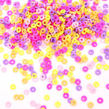 Colored Donuts Slices Sprinkles For Slime Supplies Toy Polymer Clay Charms Accessories Addition For Fluffy Clear Slime 2024 - buy cheap