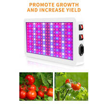 Luz de cultivo impermeable, lámpara LED DE CRECIMIENTO DE 2000W, rojo y azul, espectro completo, iluminación de plantas para hierbas de interior 2024 - compra barato