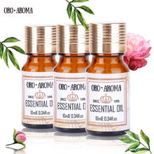 Famous brand oroaroma Lemon Basil Cherry blossom essential oils Pack For Aromatherapy Massage Spa Bath 10ml*3 2024 - buy cheap