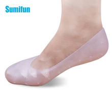 2Pcs ReusableGel Socks Moisturizing Whitening Exfoliating Smooth Beauty Foot care Breathable Silicone Socks Massage Z33801 2024 - buy cheap