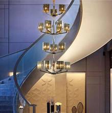 Postmodern living room chandelier Nordic minimalist luxury crystal bedroom lighting neoclassical creative restaurant art lamps 2024 - buy cheap