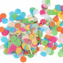 300g/900g Multicolor Round Confetti Foil Wedding Decor Balloons Fill Paper Confetti Party Throwing Supplies Baby Shower Decor 2024 - buy cheap